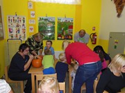 Veselé dýňování s rodiči